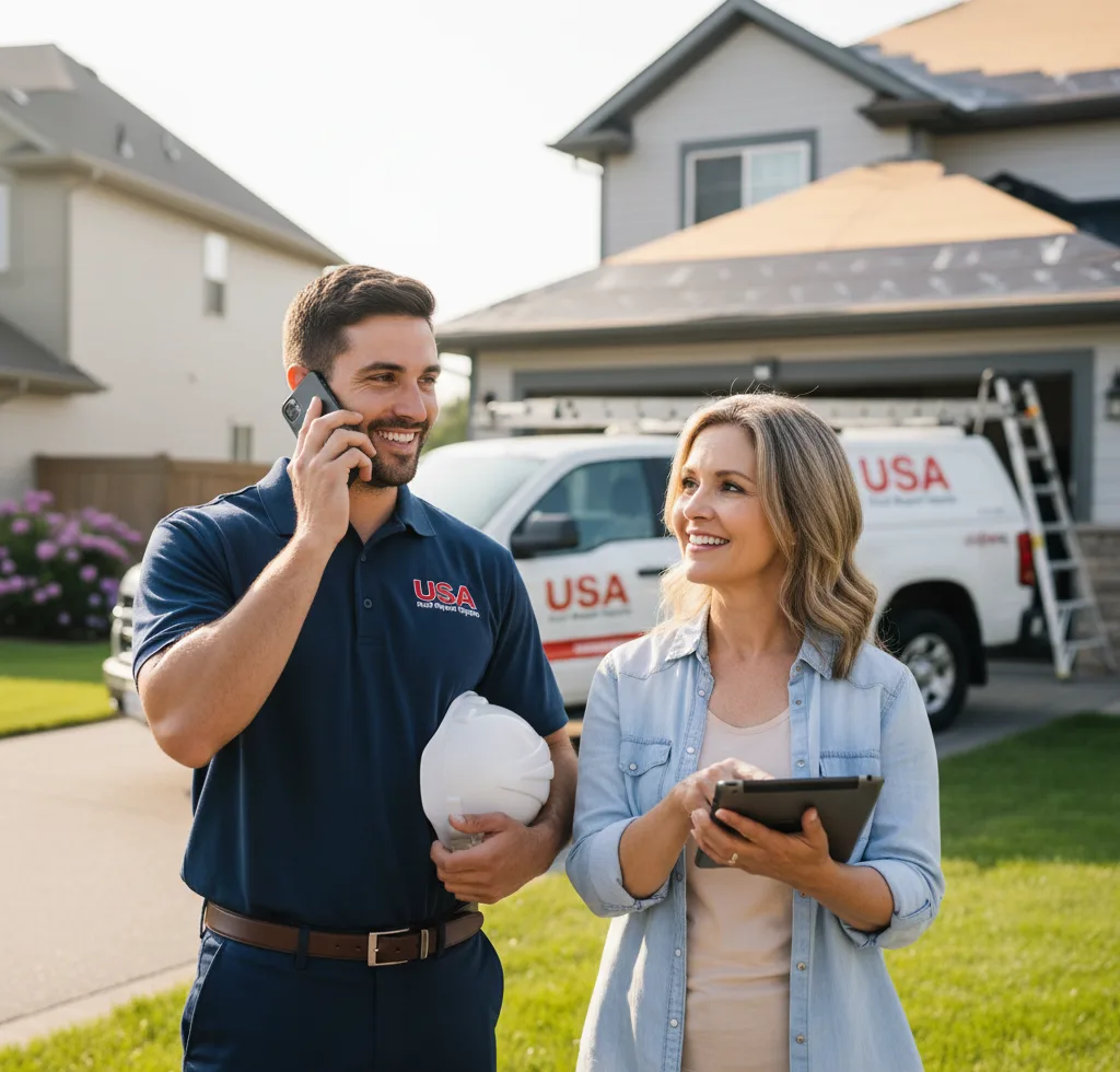 USA Roof Repair Experts customer support in Laceys Spring